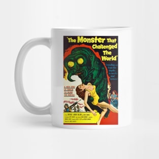 Classic Sci-Fi Movie Poster - The Monster That Challenged The World Mug